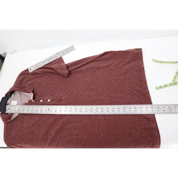 Billy reid shirt Men's XXL short sleeve polo cotton casual soft collared - Picture 9 of 10